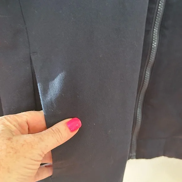 Original Penguin Navy Zip Jacket Mens M Minimalist Classic Workwear - Picture 8 of 10